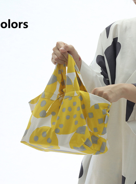 CASTLE GARDEN多色随身迷便当袋纯棉手拎袋x23colors