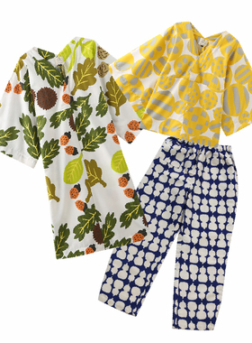 CASTLE GARDEN古风纯棉对襟领长袖连身裙/上衣/长裤 多色