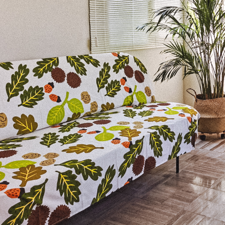 沙发盖古堡花园加厚肌理万能盖巾