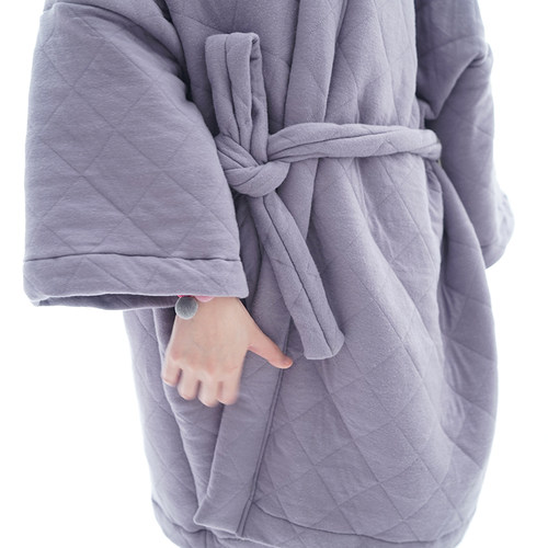 绗缝夹棉保暖家居棉服
