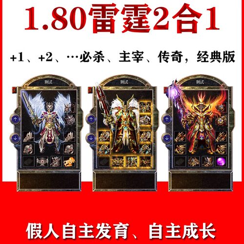 盛大热血传奇假人攻城pc电脑单机