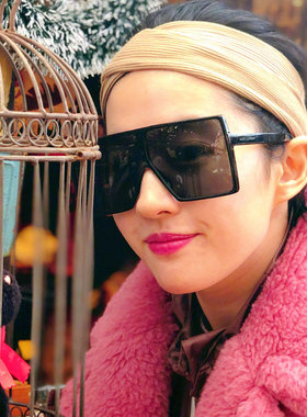 墨镜女潮超大框大脸显瘦防紫外线