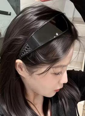 2025新款发箍墨镜女款高级感网红时髦偏光太阳眼镜防紫外线二合一