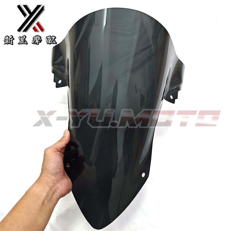 适用宝马双R 2019-2023年 S1000RR 前挡风玻璃 改装加高竞技风挡
