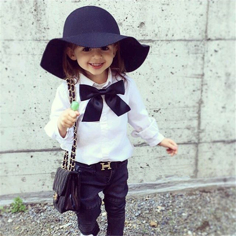 Chemise fille à manche longue - Ref 2085558 Image 1