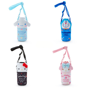 日单Sanr*o家- KT Melody玉桂狗机器猫 斜挎水杯套