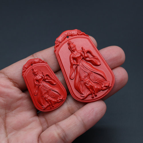 朱砂狐xian娘娘挂件吊坠