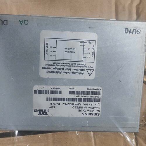 议价西门子滤波器变频器伺服驱动器用1P6SN1111-0A可维修