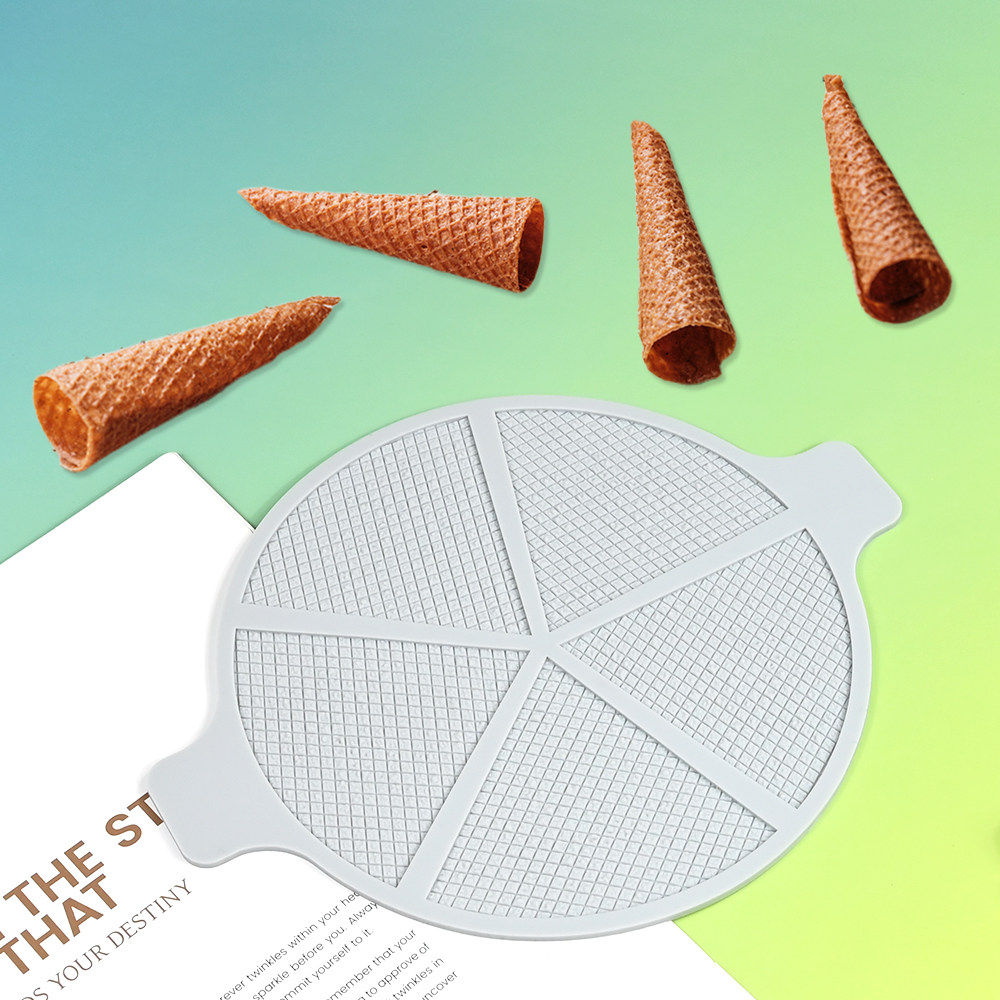 创意分子料理法餐迷你蛋卷硅胶模具5连甜筒蕾丝垫 DIY外皮脆皮卷,厨房/烹饪用具,烘焙模具,淘宝优惠券,粉丝福利购,淘宝优惠卷