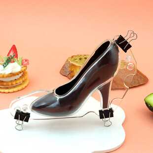 3D立体高跟鞋模 巧克力高跟鞋模具翻糖蛋糕DIY翻糖磨具高跟鞋ABS