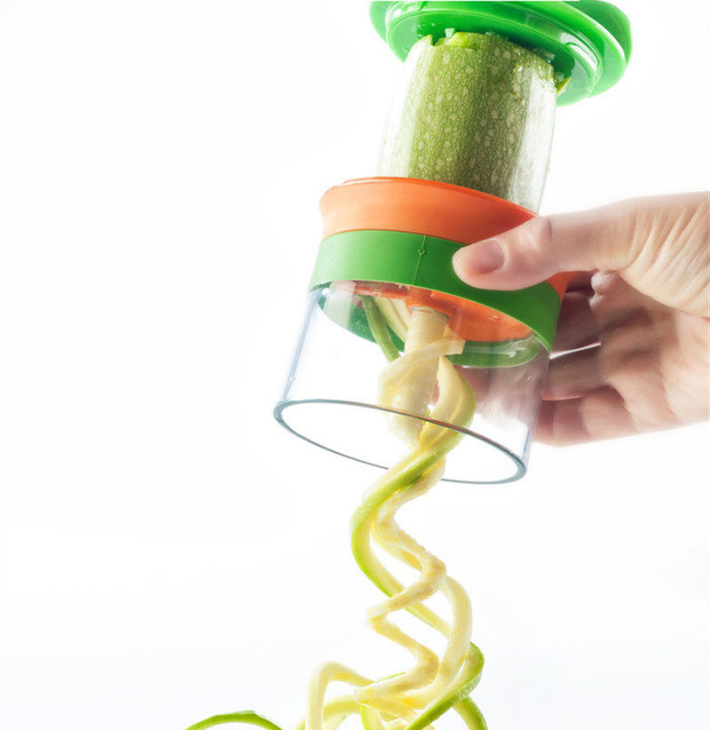 创意厨师工具 摆盘 工具三件套器 螺旋刨丝器黄瓜土豆切长丝器