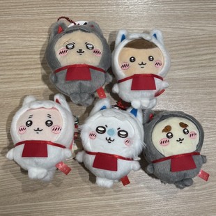 伏见稻荷神社本铺飞鼠獭狮古本栗子狮萨挂件珠链扣毛绒公仔包