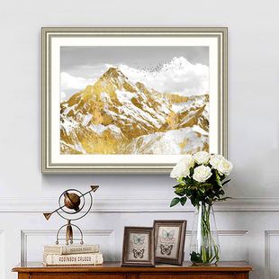 【锦上添画】金山客厅挂画沙发背景墙现代简约玄关风景中堂装饰画