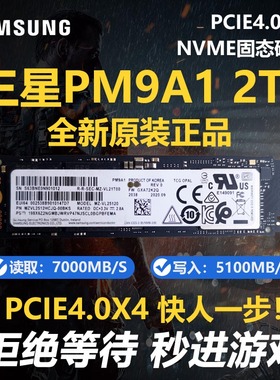 三星PM9A1 PM981a 512G 1T 2T M2 NVMe笔记本台式机固态硬盘SN750