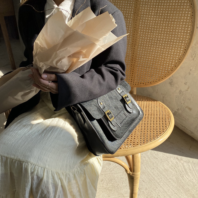BACKPACK WOMENS 2024 NEW BRITISH STYLE FASHION RETRO MULTIFUNCTIONAL BACKPACK VERSATILE HANDBAG COLLEGE STYLE SCHOOL BAG
