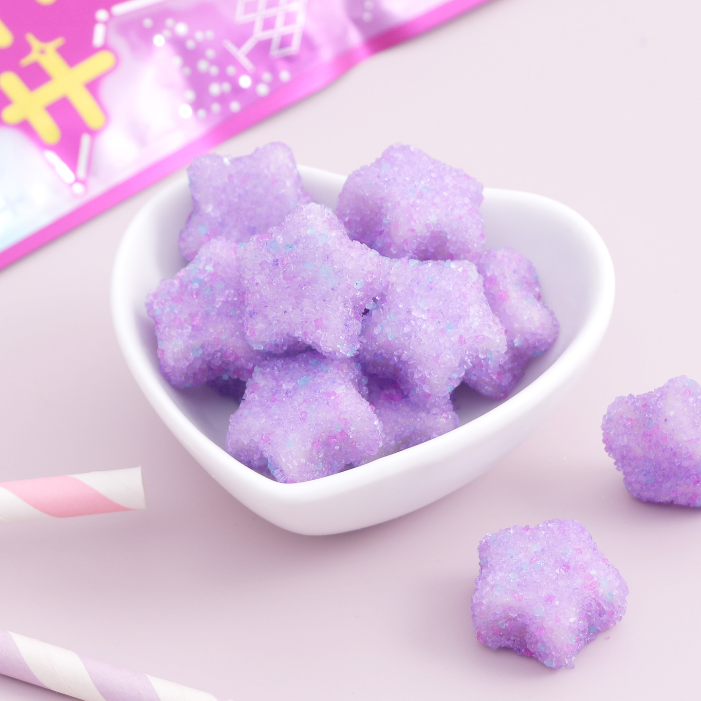 日本进口小零食NOBEL诺贝尔星星造型葡萄味软糖解馋网红休闲食品