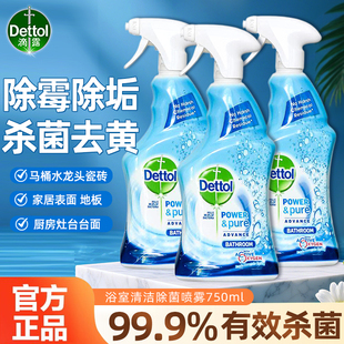 滴露泡沫浴室喷雾瓷砖马桶卫生间除霉除菌剂液多功能玻璃清洁剂