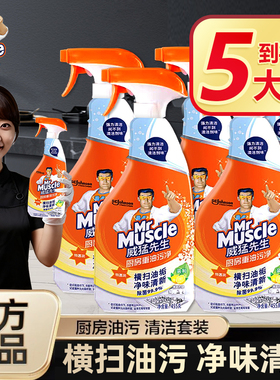 威猛先生厨房重油污净强力去除油垢家用抽油烟机清洗剂官方旗舰店