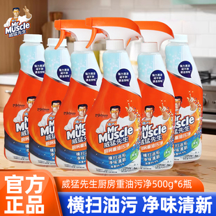 威猛先生厨房重油污净强力500g去除油垢家用抽油烟机清洗剂旗大促