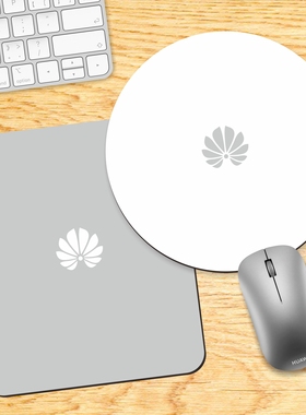 鼠标垫灰色简约笔记本电脑办公桌垫男生小号可爱女生胶垫定制华为