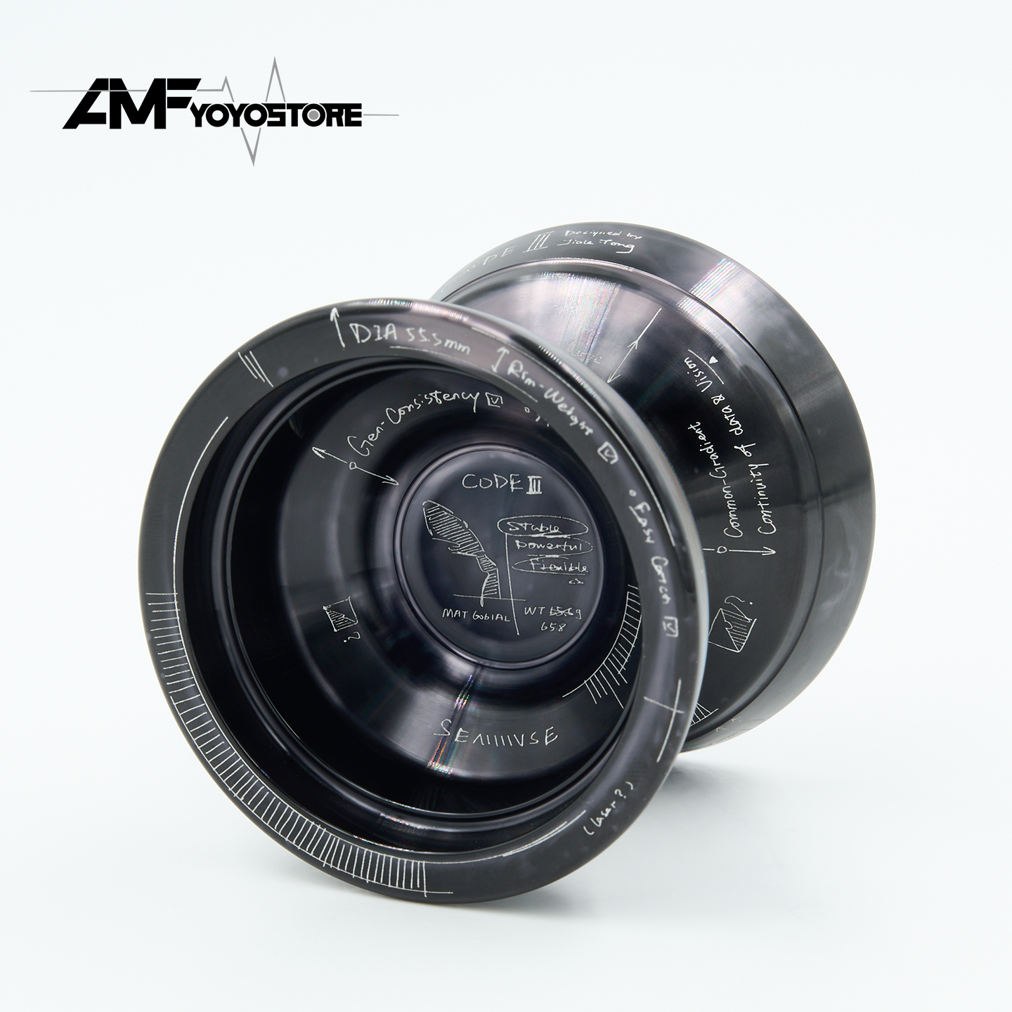 密码3 悠悠球 SENSE CODE3.0 专业 高级竞技比赛专用 金属1A 包邮