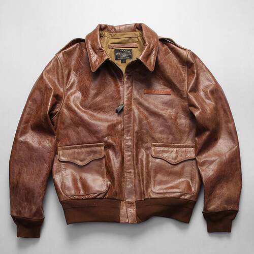 大逃亡复刻版A2飞行服皮衣