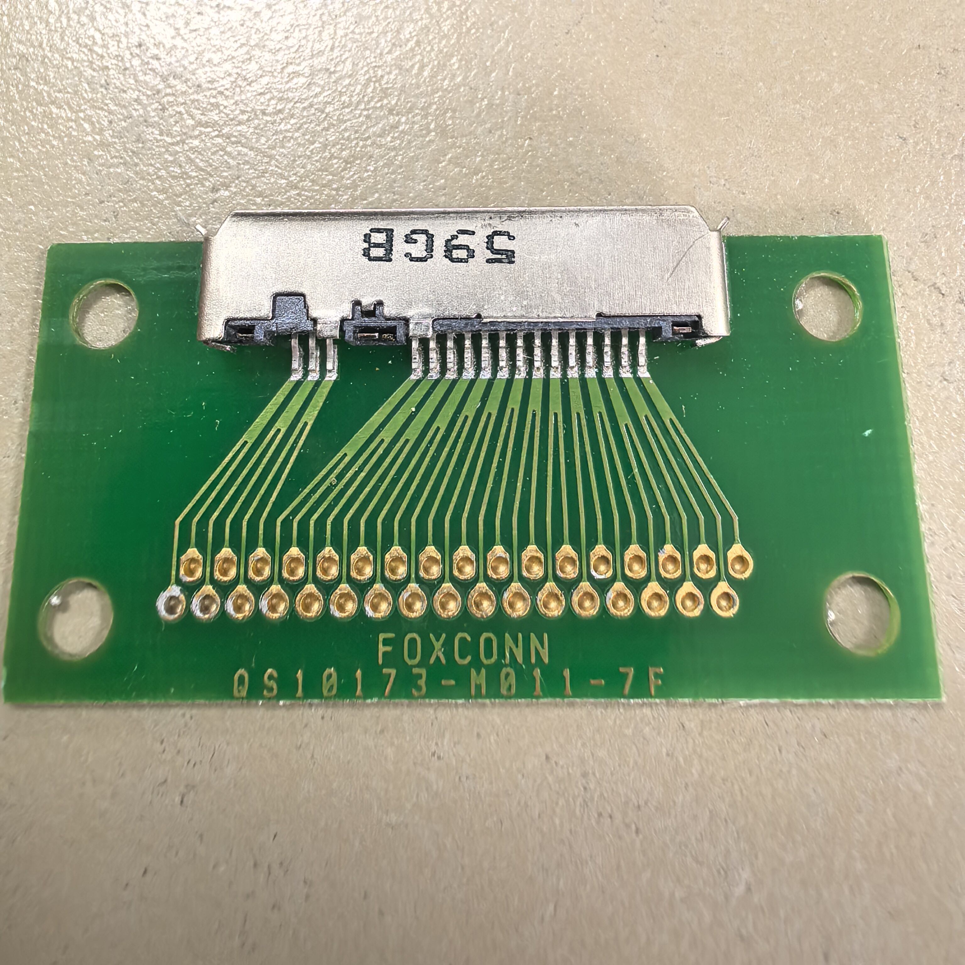 QS10173-M011-7F 测试板 输出17P尾插诺基亚手机用于开发测试维修