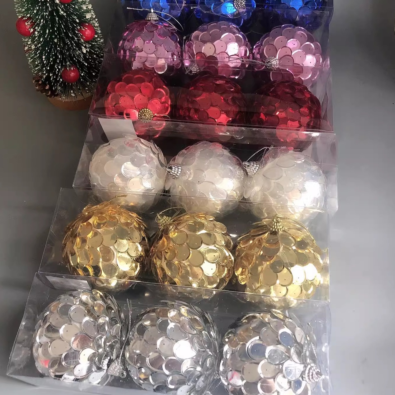 外贸出口金银红白蓝粉