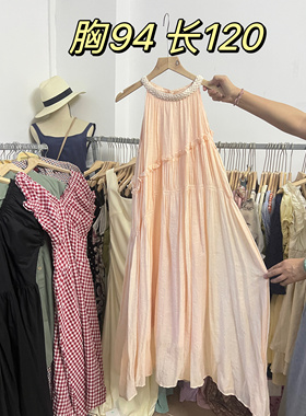 【挂脖合集】LZ HOUSE连衣裙2025夏季新款高级感法式挂脖长裙子