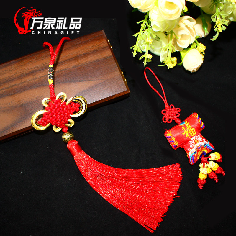 中国结挂件小号装饰绳子中国风家居挂饰出国送老外西安小礼品礼物