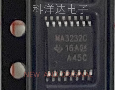 MAX3232CPWR 丝印MA3232C TSSOP-16 RS-232线路驱动器/接收器芯片