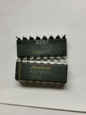 MAX791CPE MAX791CPE+ DIP16 全新监控器芯片 BOM配单一站式采购