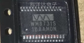 WM8731SEDS/RV  WM8731SEDS 丝印WM8731S SSOP-28 编解码器IC