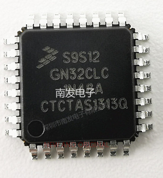 S9S12GN32F1CLC 丝印S9S12GN32CLC  封装QFP32 单片机微控制器