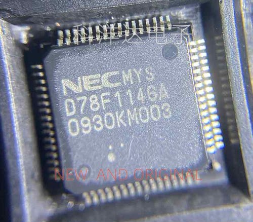 UPD78F1146AGB-GAH-AX UPD78F1146AGB 丝印D78F1146A QFP64 全新