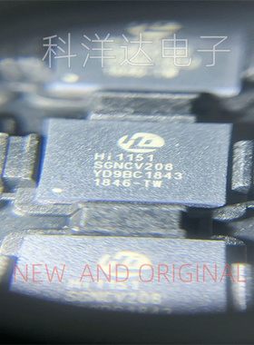 HI1151SGNCV208    HI1151   QFN95    WiFi芯片收发器信号处理器