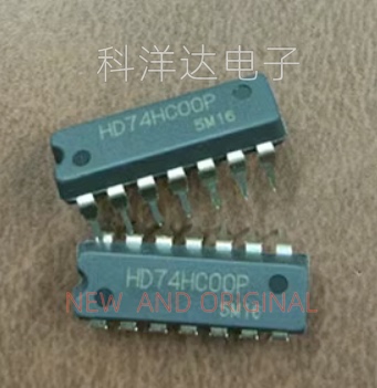 HD74HC00P 直插DIP14 四路逻辑输入芯片IC  BOM配单一站式采购