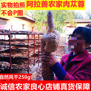 肉苁蓉250g阿拉善油切片整根内蒙古中药材非特级野生锁阳男泡酒料