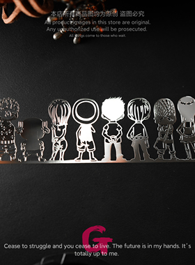 海贼王路飞金属贴纸个性创意高级感笔记本电脑手机吉他细节装饰贴