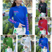 字母印花ins长袖 柔软舒适显瘦遮肉保暖打底衫 2025年秋冬新款 上衣