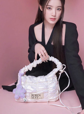 舒華 x Robinmay Meego 珠光肩背包