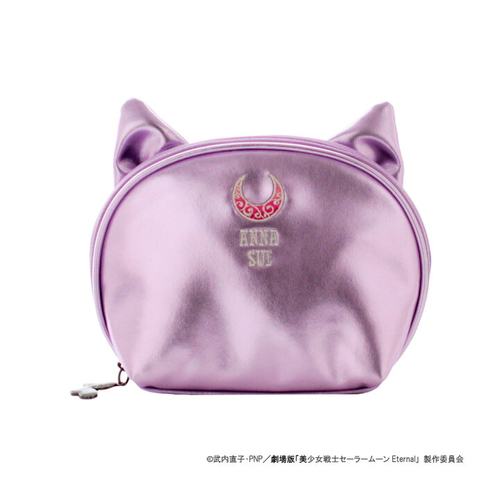 Sailor Moon美少女戰士 x ANNA SUI 露娜貓耳造型化妝包 2色