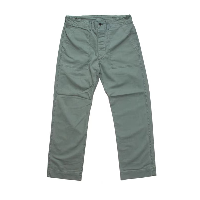 蠢原 爽R og107 Baker pants宽松直筒高腰休闲裤美式复古非Orslow
