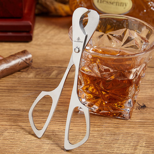 雪茄剪德国克虏伯不锈钢雪茄剪刀锋利顺滑专用雪茄刀剪烟器便携