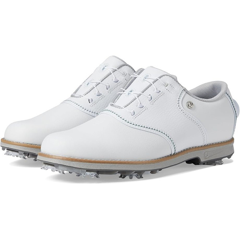 美国代购FootJoy欧美英伦风女鞋优质牛皮户外休闲鞋真皮高尔夫鞋