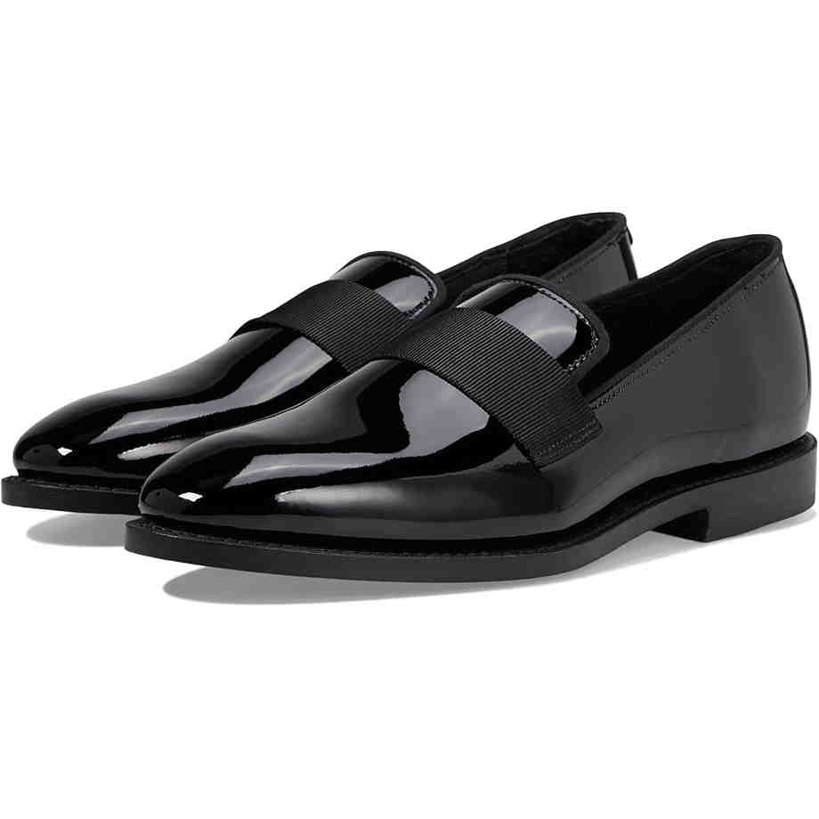 代购Allen Edmonds美国产高档男鞋抛光漆皮正装皮鞋真皮简约婚鞋