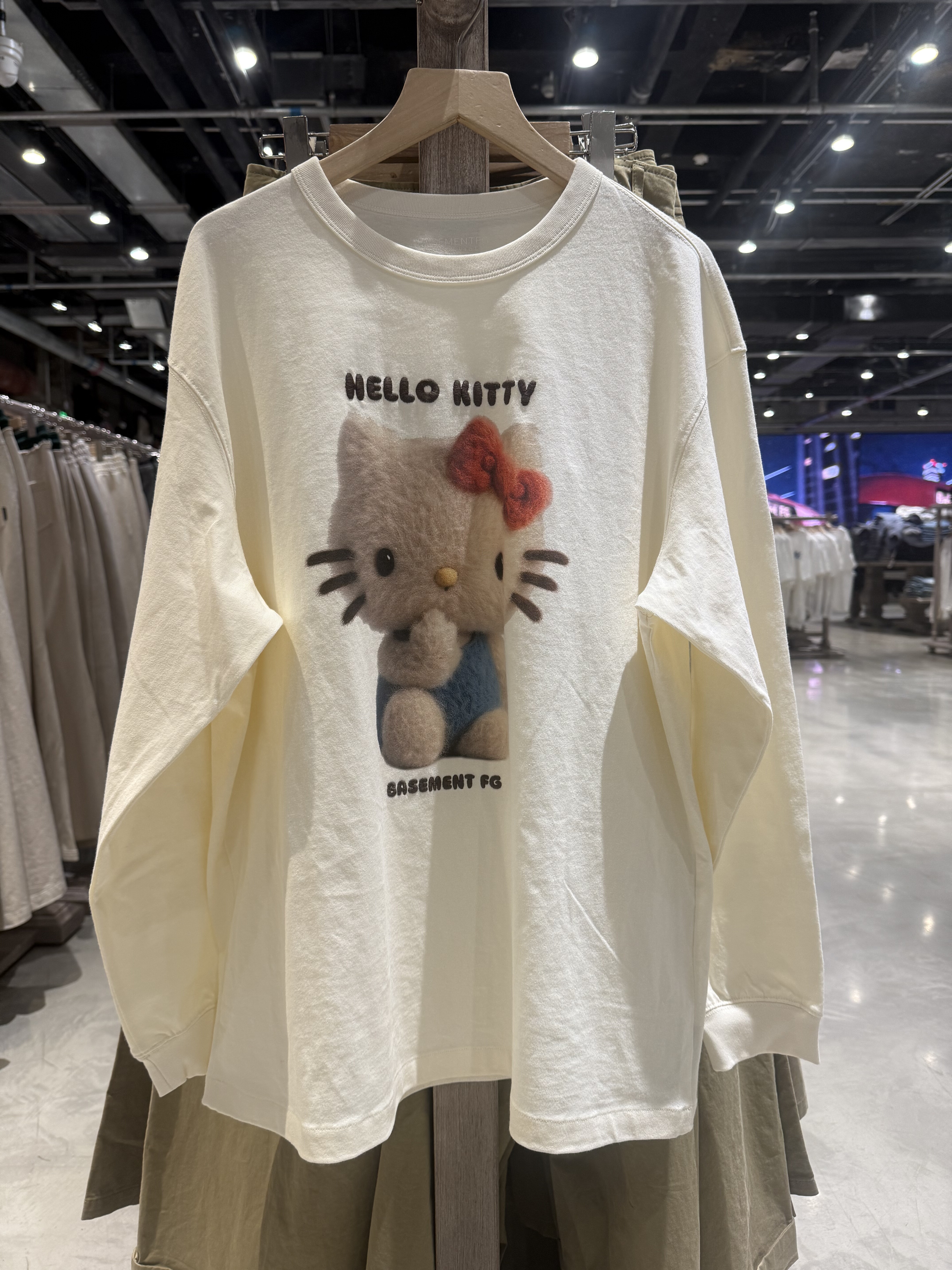 BASEMENT FG 国内北京BF正品代购长袖T恤不支持退换