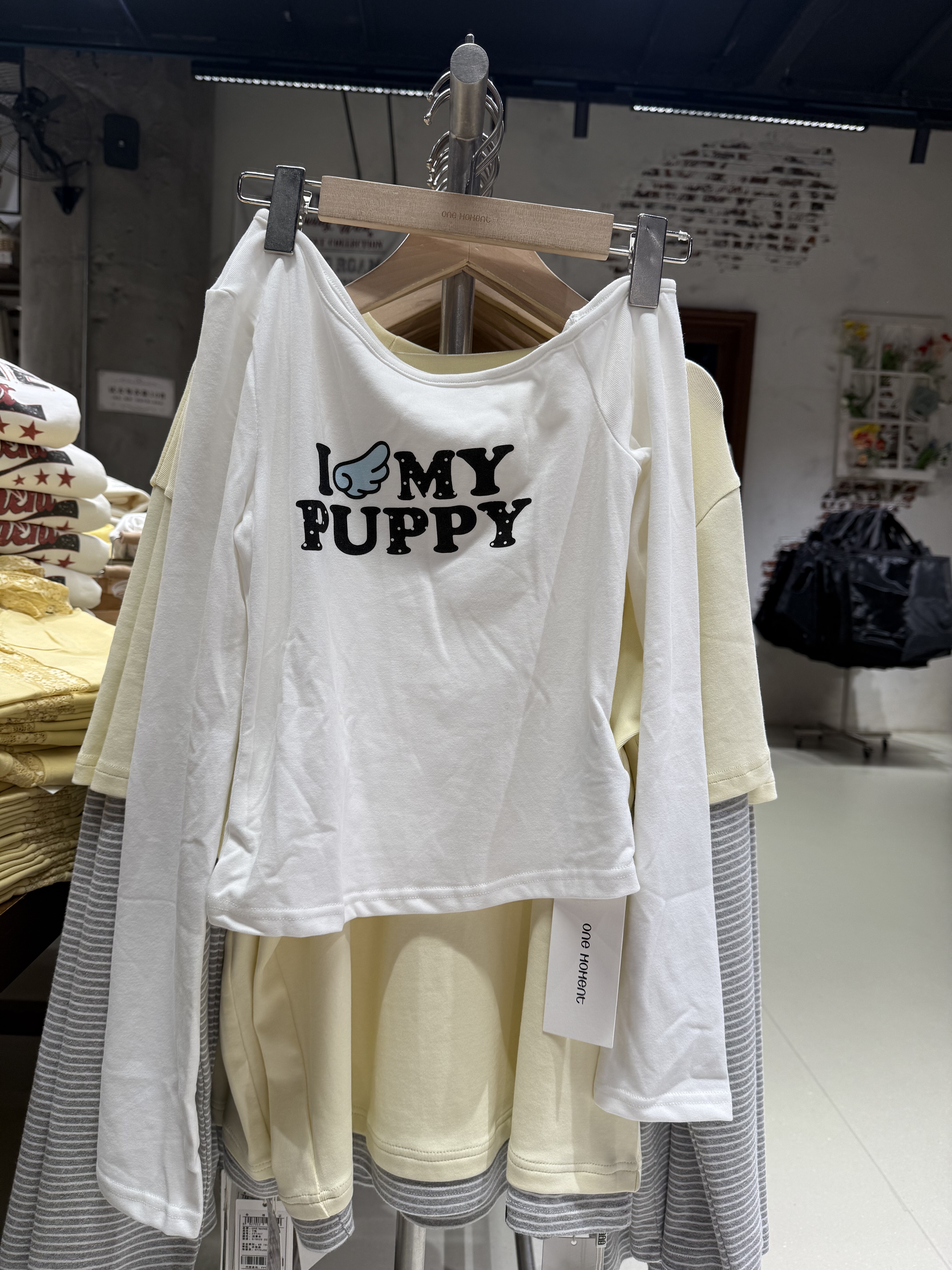 OM one moment国内正品代购长袖T恤不支持退换