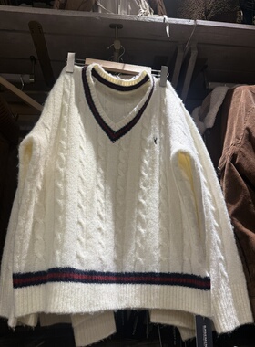 BASEMENT FG 国内北京BF正品代购V领针织毛衣不支持退换