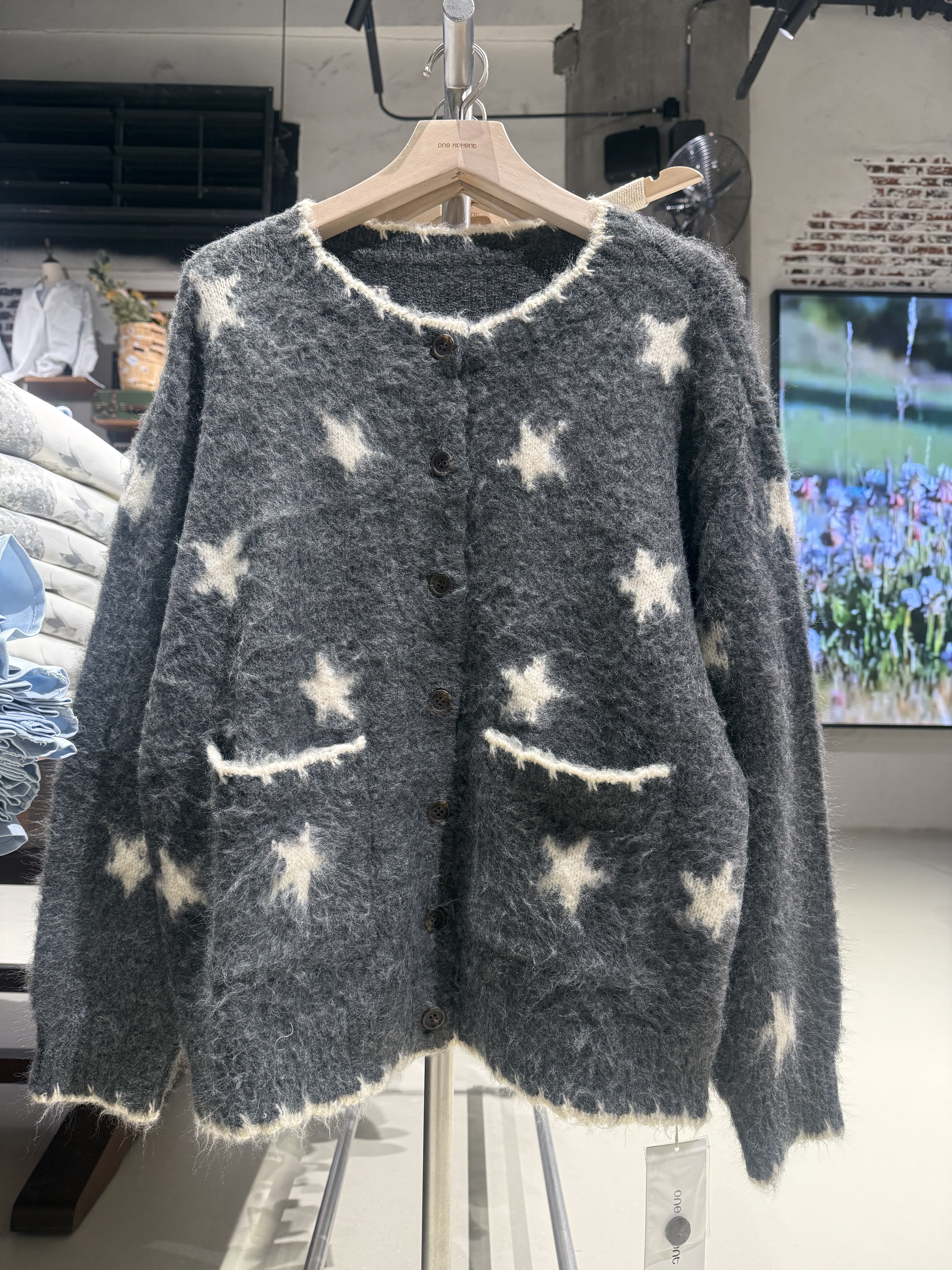 OM one moment国内正品代购针织开衫毛衣外套不支持退换